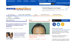 Desktop Screenshot of diariohorizonte.com